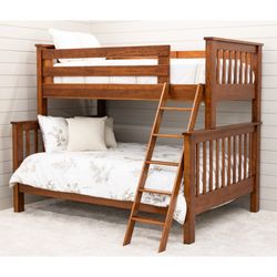 Bunk Bed - Queen And Twin Size