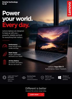 LENOVO 2-IN-1 TOUCHSCREEN LAPTOP / TABLET