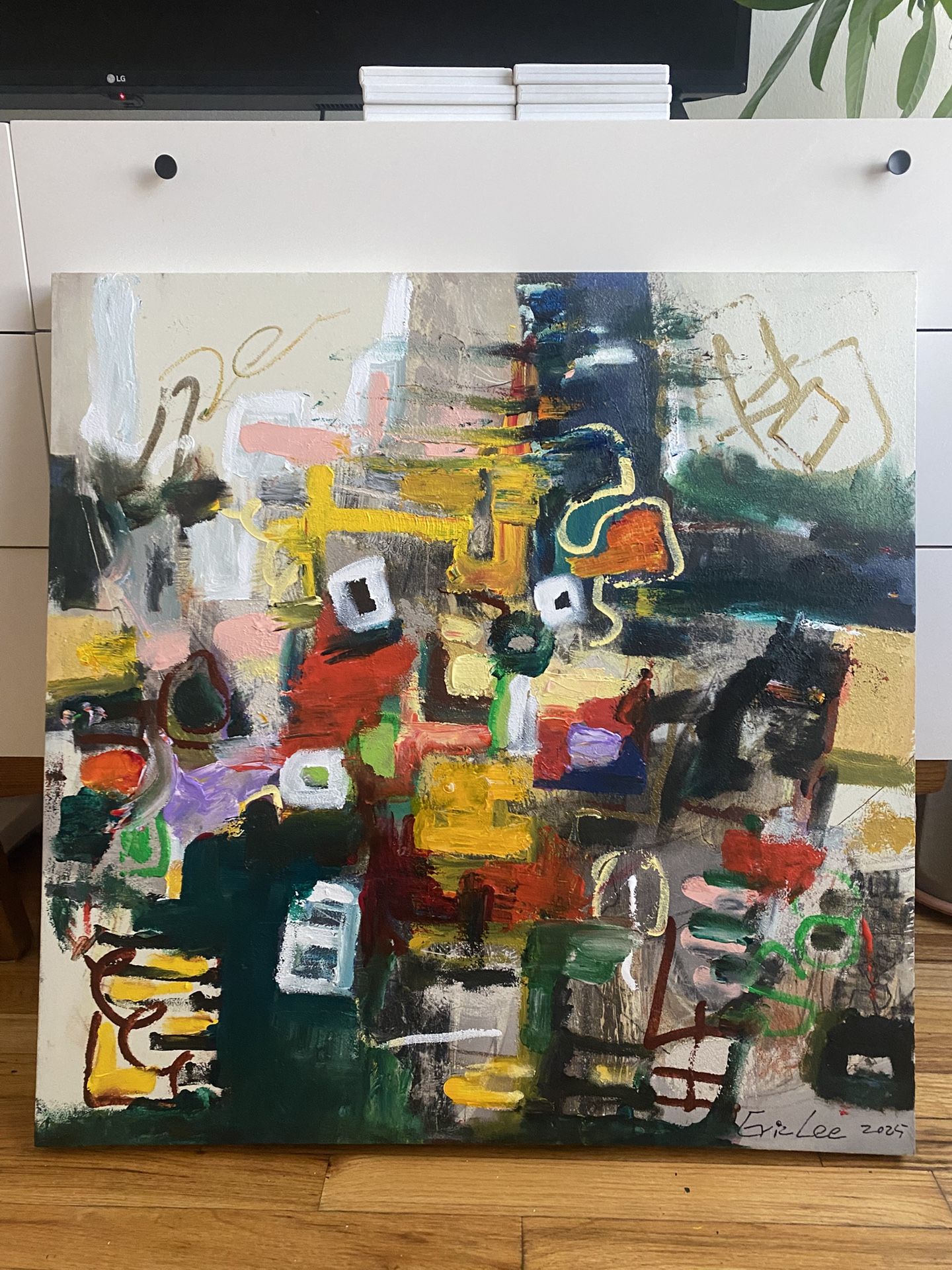 Abstract Painting Canvas