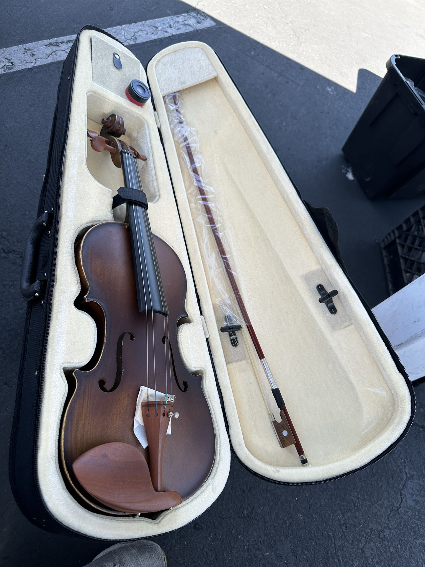 New Violin With Case