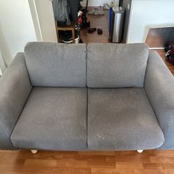 Grey Loveseat Sofa 