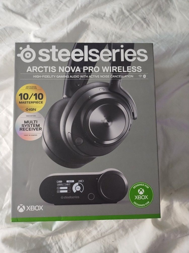 Steelseries Arctis Nova Pro Wireless Headphones (Brand New)