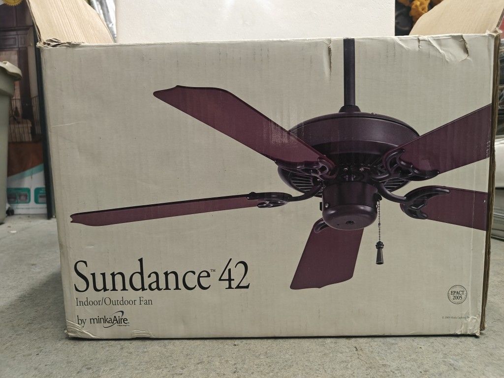New Open Box Minka Aire Sundance 42 Ceiling Fan