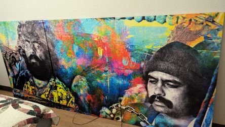 Giant Cheech and Chong  Canvas Art
