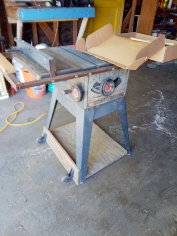 9 Inch Motorized Table Saw