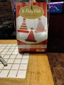 Partypartners  6 Party Hats 