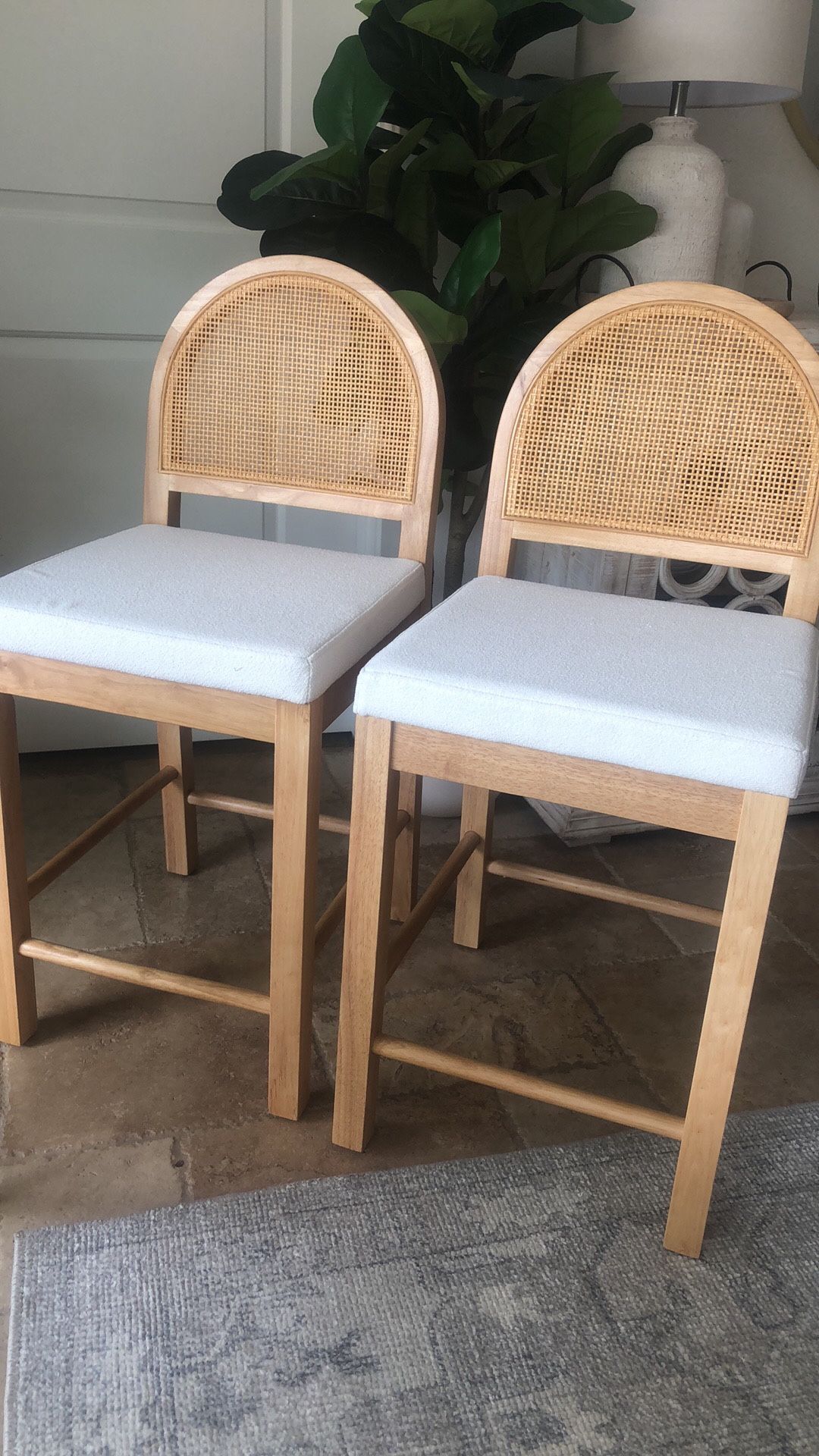 Nathan James Counter Height Stools (2)