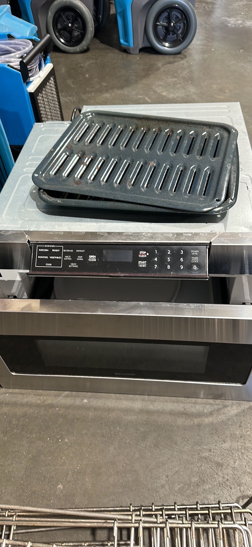 Kitchen Aid Double Oven And Sharp Microwave