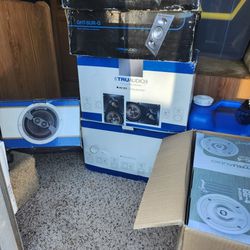 Tru Audio Home Speakers And Subwoofer Wall And Ceiling Speakers and Subwoofer