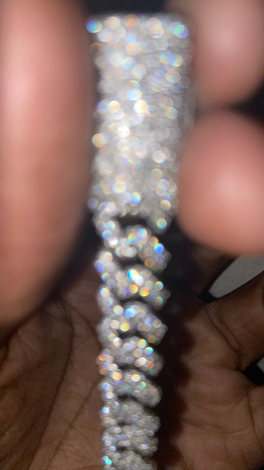 VVS1 MOISSANITE CUBAN BRACELET