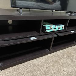 Black TV Stand 