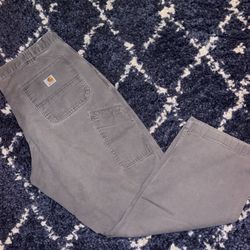 Carhartt Men's Relaxed Fit Cotton Work Pants, Utility, Size 40/30.  