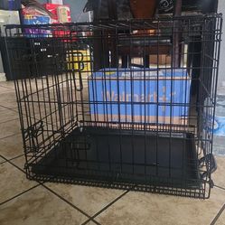 Pet kennel dog gate cage