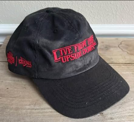 Adult Adjustable Stranger Things Cap Hat Live From the Upside Down just $5