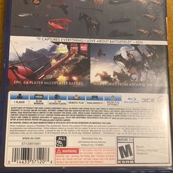 PS4 Game Battlefield 1
