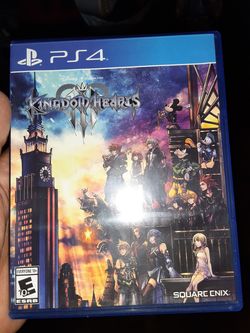 Kingdom hearts 3 PS4