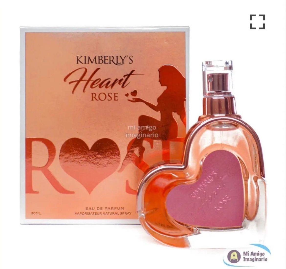 Inspired by KKW's Hearts Rose for Women