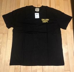 Gallery Dept Black T-Shirt Sizes Medium, Large