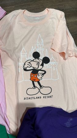 Disney T-shirts, Authentic, $10