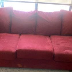 FREE Large Red Couch 