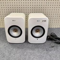 KEF LSX II LT Wireless Bookshelf Speakers – Hi-Res Audio, Uni-Q Driver Array, 200W Amplification