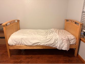 Sold Wood Twin Size Bed