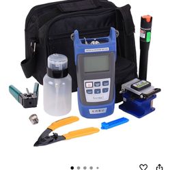 Fiber Optic Termination Tool Kit - 9 in 1 Assembly FTTH tool kit