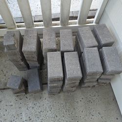 Rectangle Charcoal Concrete Pavers