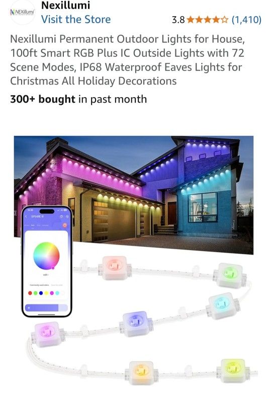 Outdoor Permanent Led Lights