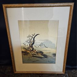 Walton Butts 'Clam Diggers' Signed Art Print