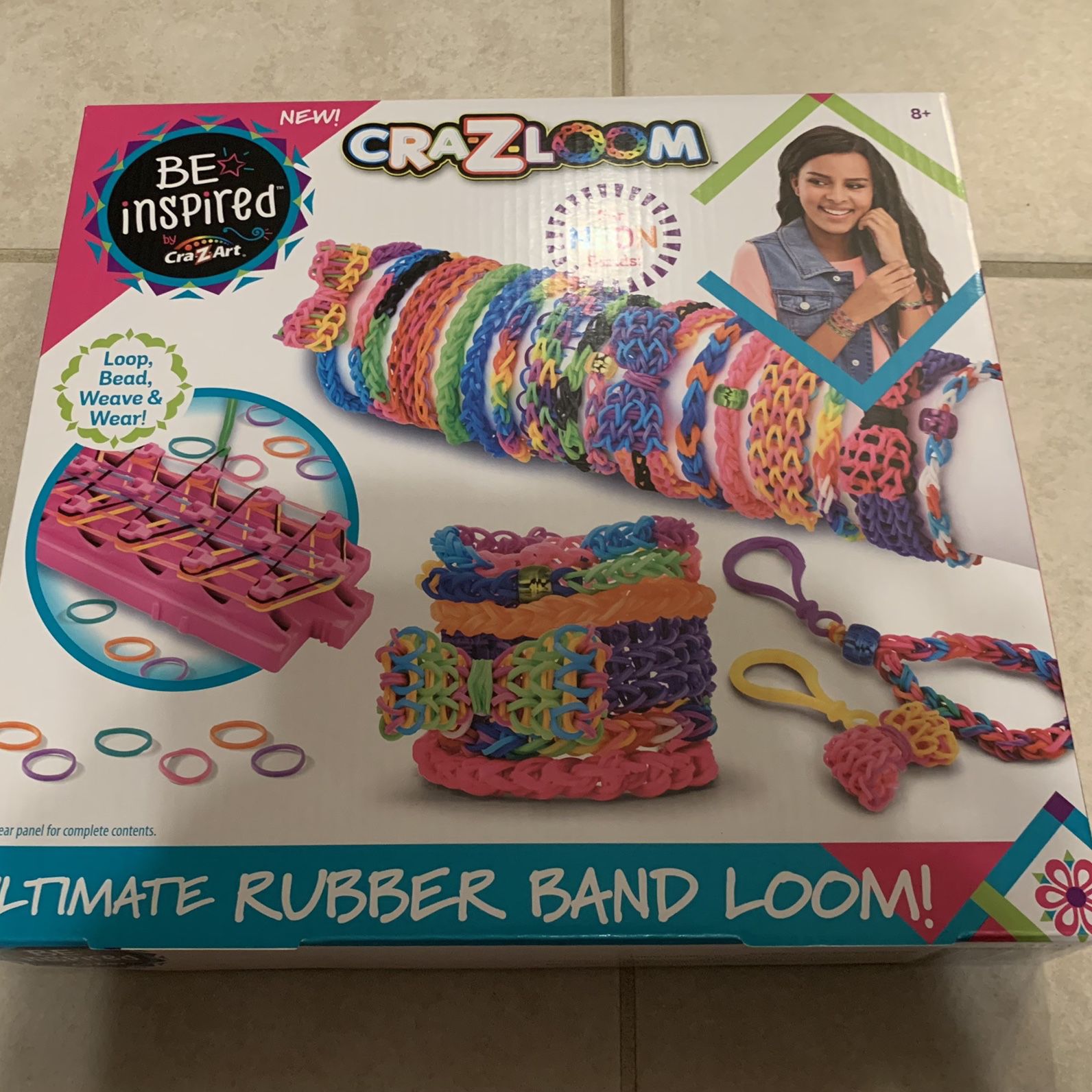 Be Inspired Cra-Z-Loom Ultimate Rubber Band Loom by Cra-Z-Art for