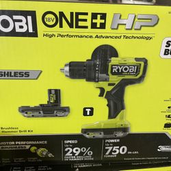Ryobi Brushless Drill 