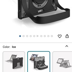 Under Armor Gear - Surface Go Case 10.5" Plasma w/Hand Strap & Shoulder Strap Feather-Light Rugged M