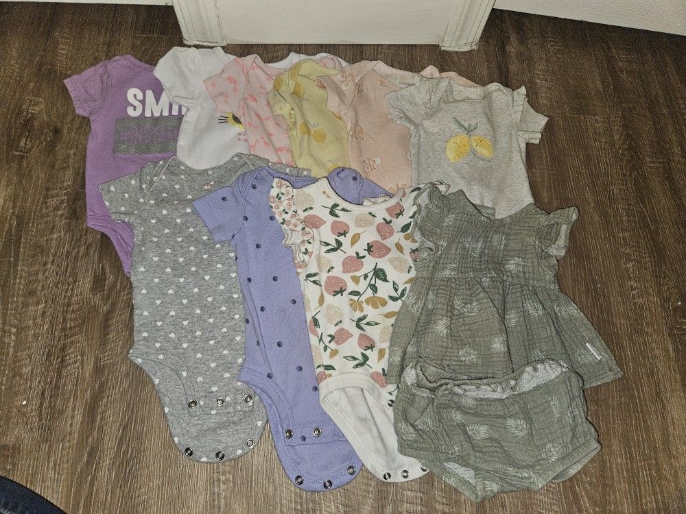 Baby Girl 0-3 Month Clothes