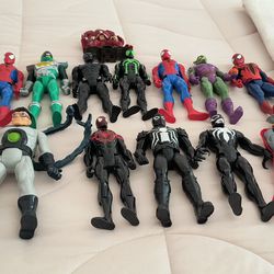 Marvel Avengers Etc 12 Inch Action Figures. Lot Of 12