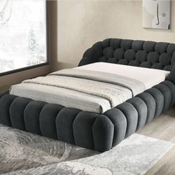 UPHOLSTERY PLATFORM BED NEW IN BOX 