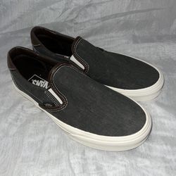 Black Classic Slip-On Vans 