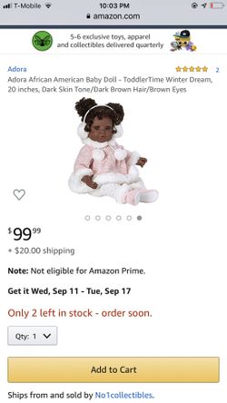 Adora Doll 20in - BRAND NEW IN THE BOX