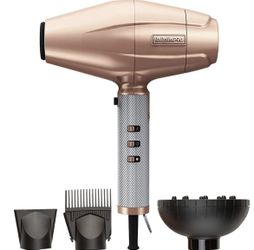 Professional Babylisspro Rosefx Performance Hair Dryer