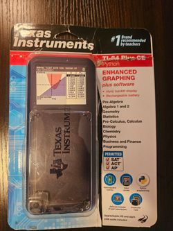 Texas Instruments TI-84 Plus CE Python Graphing Calculator