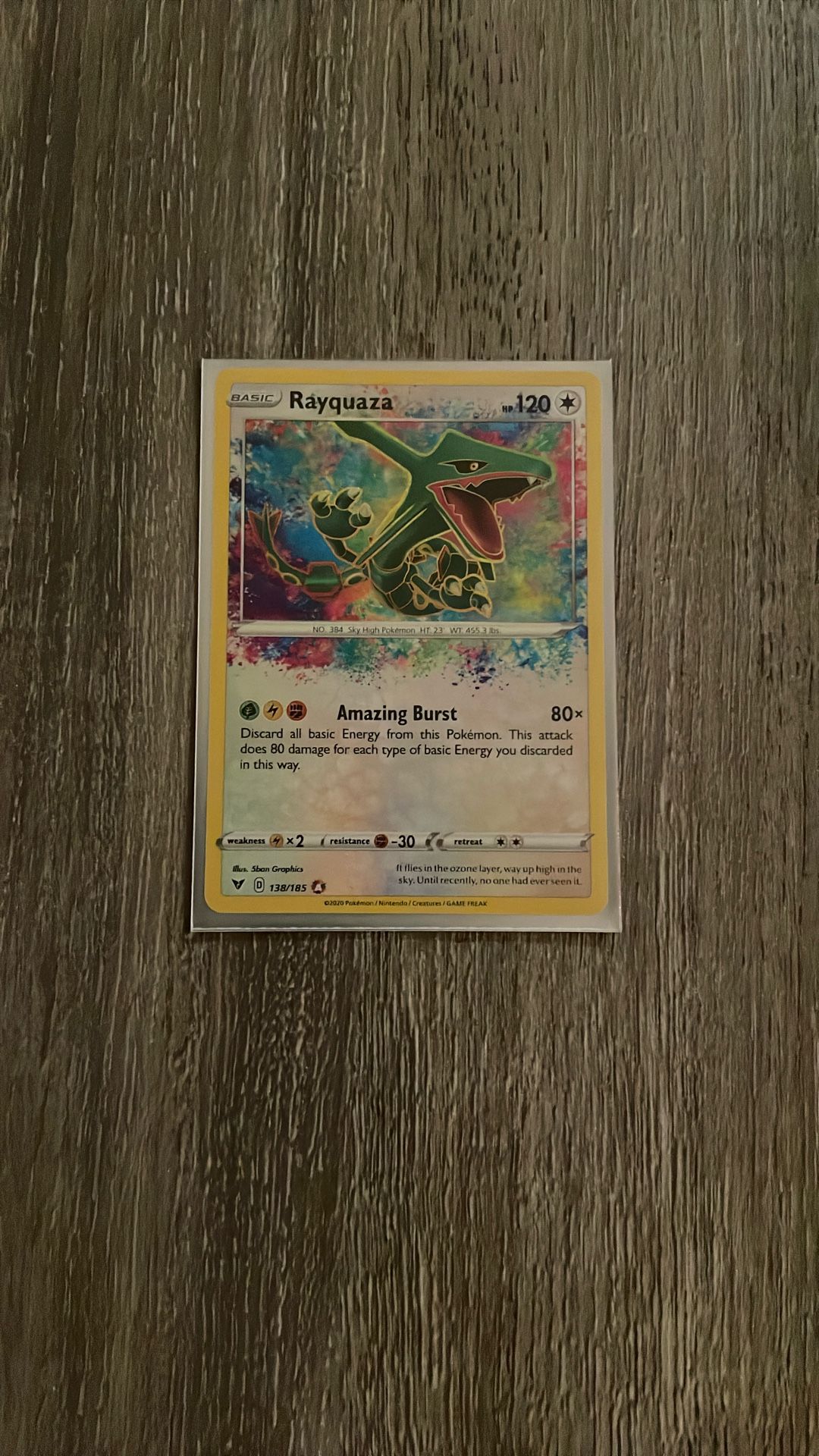 Rayquaza Vivid voltage