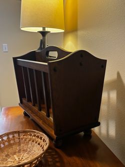 1970s Magazine holder