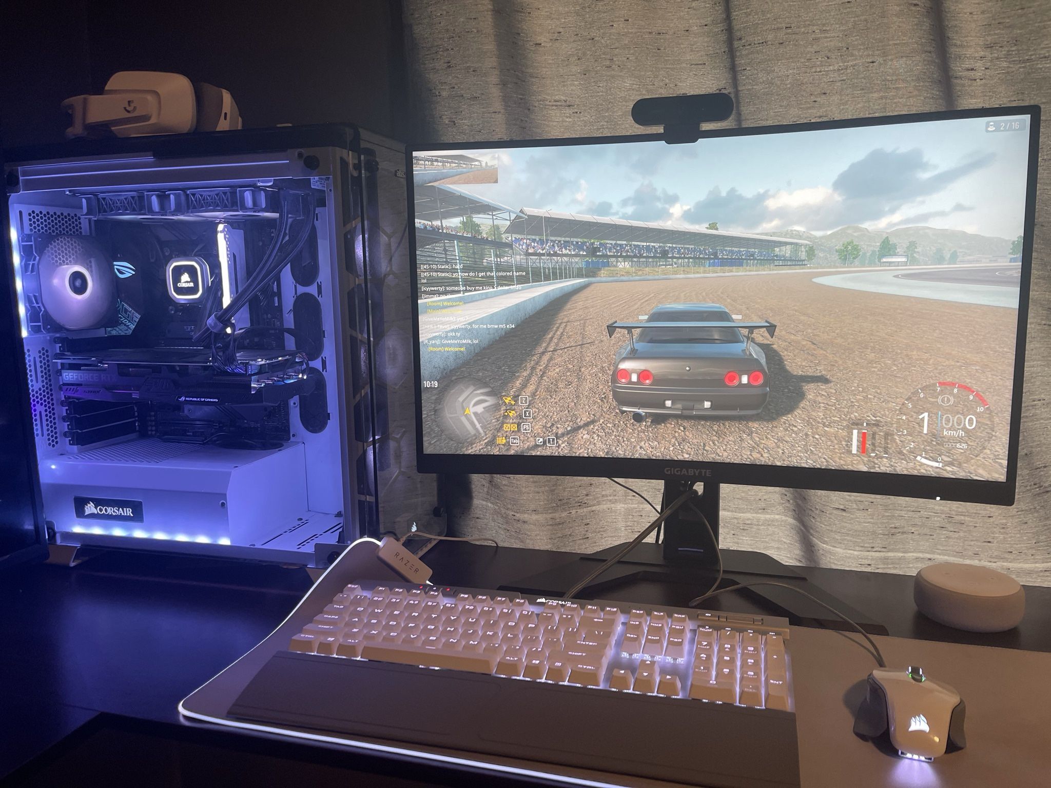Gaming setup