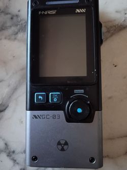 Gieger counter and rf meter