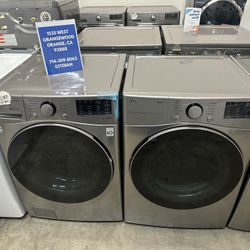 LG Washer And Gas Dryer Set