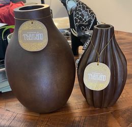 Handmade Vases from Thailand