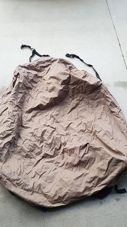Vehicle rack mount bag