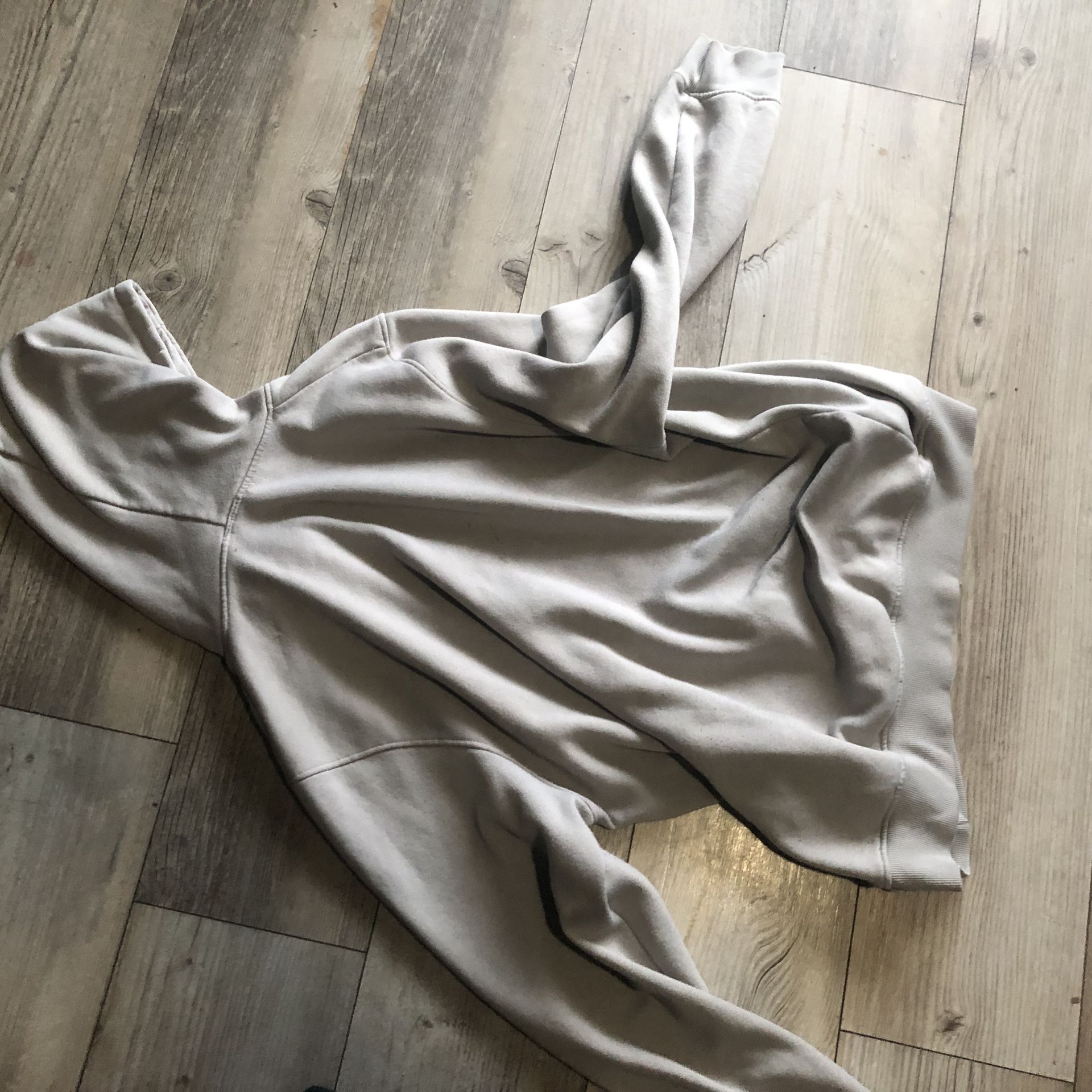 cream hoodie Size XXL