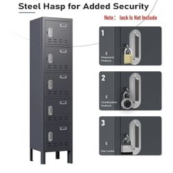 NEW IN BOX! Metal Locker