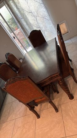 Free 8 chair dining table